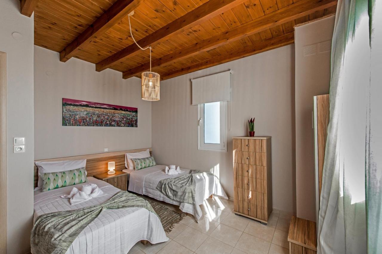 Tranquil Sea View Villa With Private Pool, Just 2Km From The Beach! Agia Galini  Exterior photo
