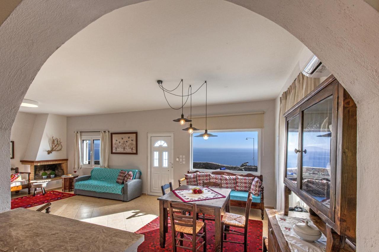 Tranquil Sea View Villa With Private Pool, Just 2Km From The Beach! Agia Galini  Exterior photo